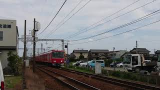 [検査明け]名鉄3120F+3702F 急行岐阜行き 豊橋駅～伊奈駅間
