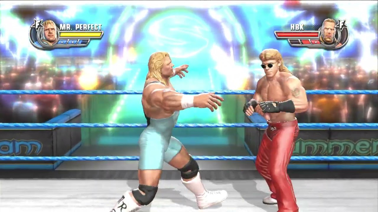 WWE ALL STARS: MR PERFECT VS SHAWN MICHAELS   