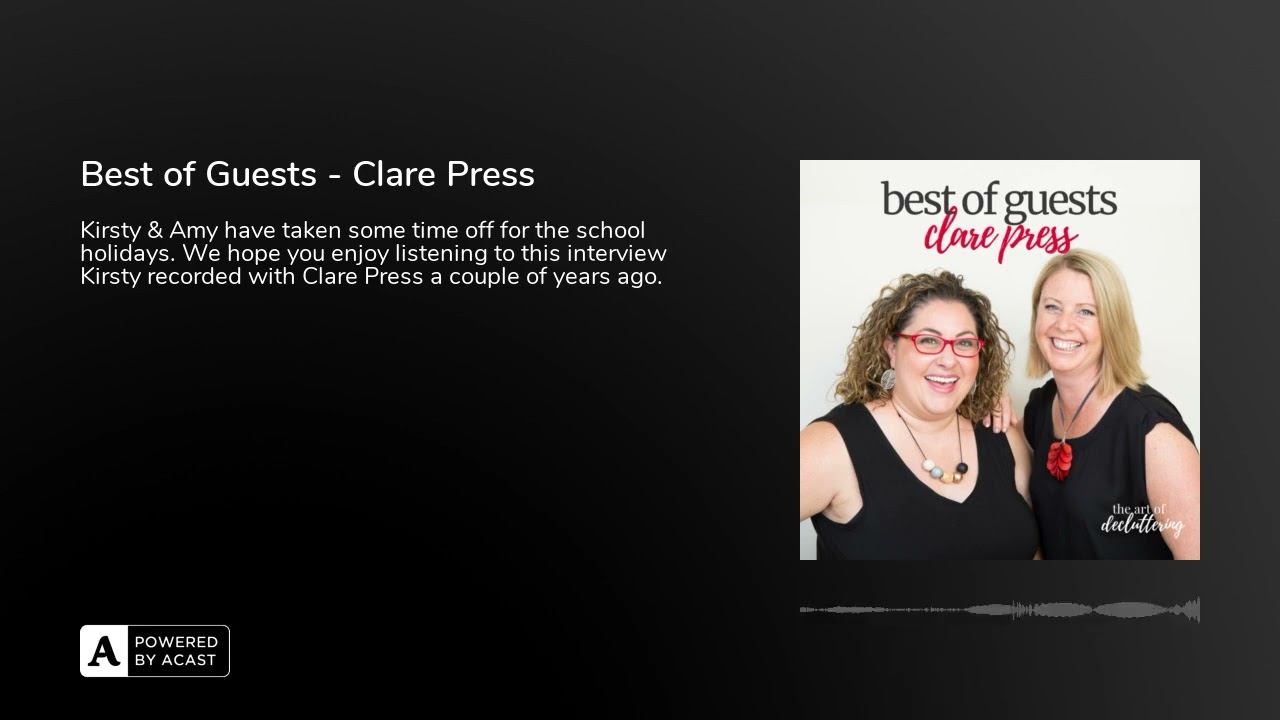Best of Guests - Clare Press