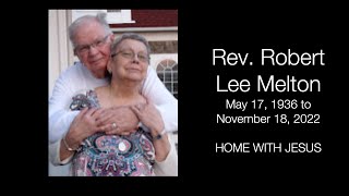 Funeral for Reverend Robert Melton