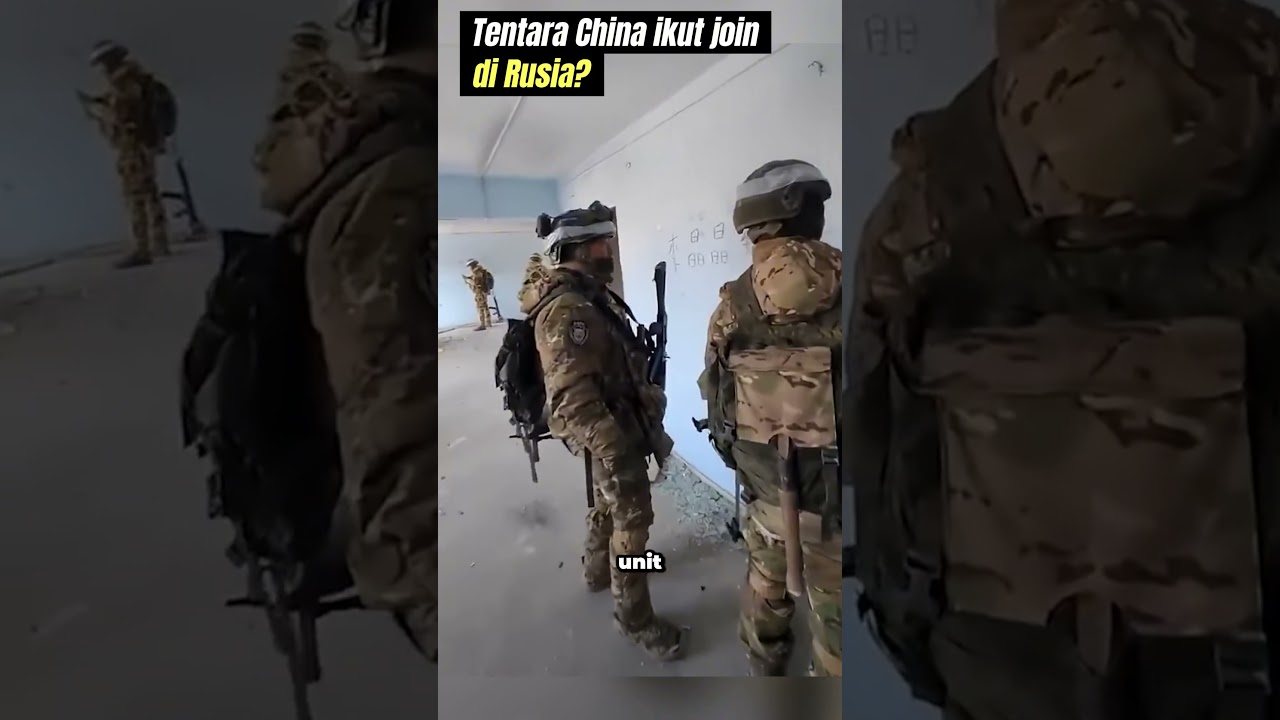 PASUKAN CHINA IKUT JOIN DI RUSIA