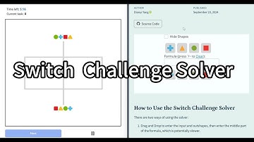 Switch Challenge Solver | Operator Conversion