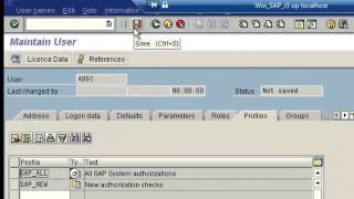 Create New SAP User with Developer Access Key