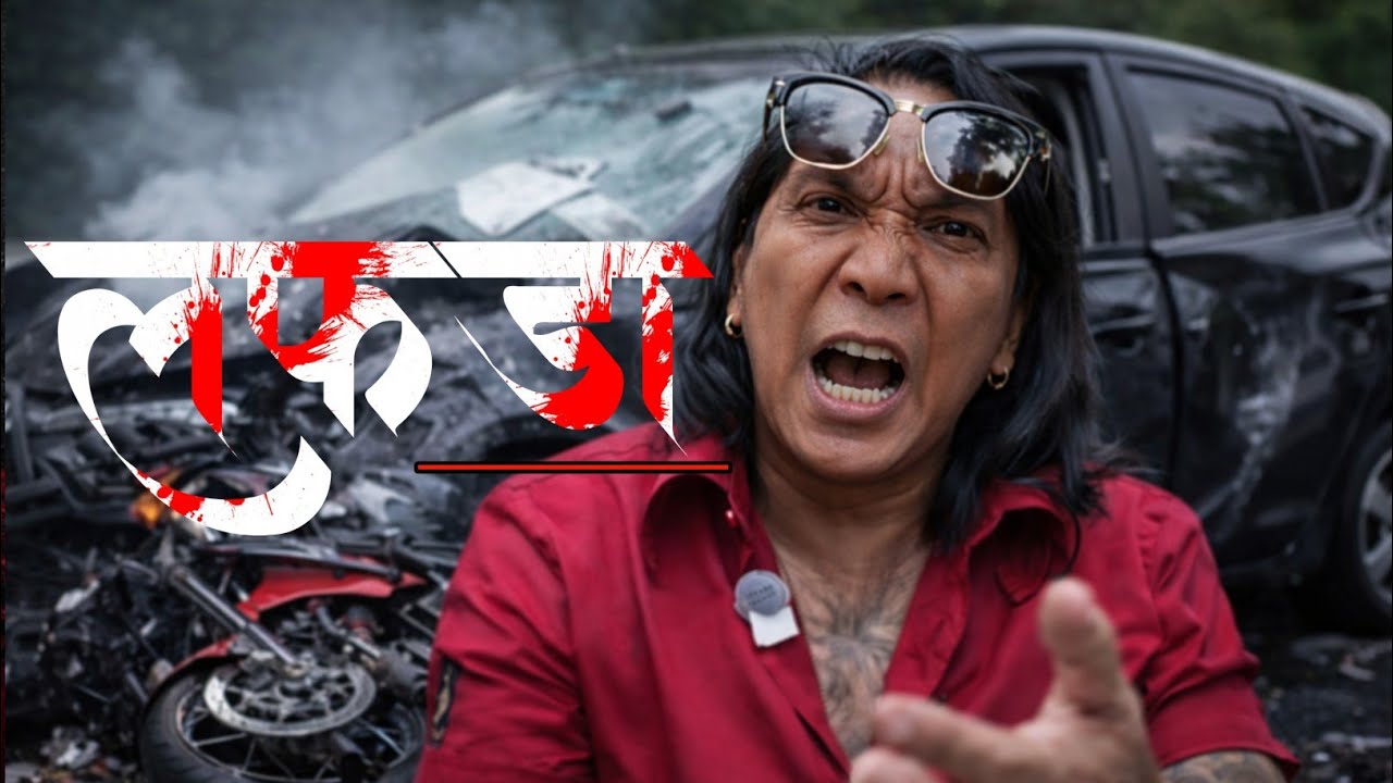 RAJENDRA KHADKI LE YUWALAI MAFI DIYE | कलाकार राजेन्द्र खडकीले गाडी ठोक्काउने लाई माफी |