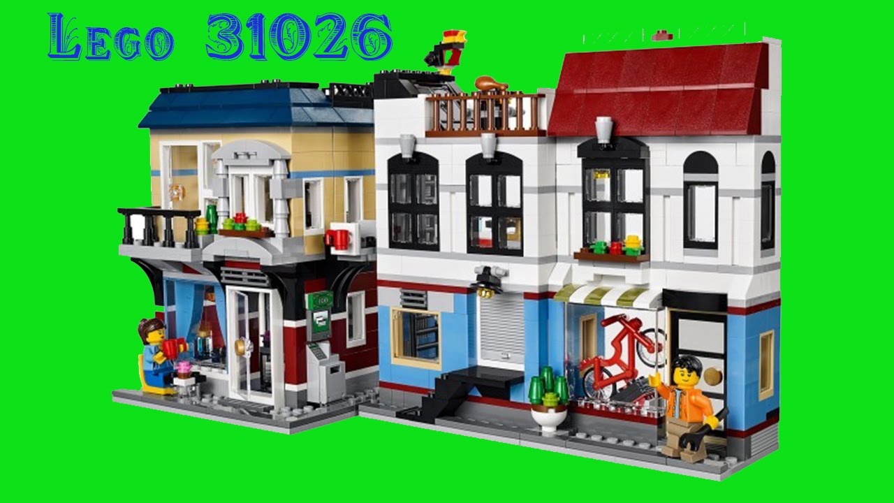 Обзор Lego 31026: Городская улица