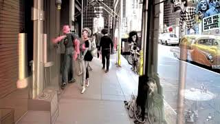 Deforum  Hybrid 3D/Video Input Experiment - Walking in a City With Robert Crumb In Your Mind