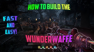 EASIEST Guide On BUILDING The WunderWaffe : VANGUARD ZOMBIES | SHI-NO-NUMA