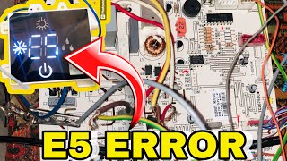 Gree Ac E5 Error Problem | How To Solve E5 Error Profile