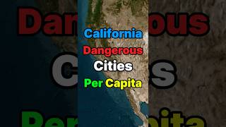 Top 10 Cities with the Highest Crime Rates in CA #shorts
