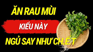 Người Ăn RAU MÙI (Ngò Rí) Thường Xuyên: 5 Thay Đổi Cực BẤT NGỜ Xảy Ra Trong Thời Gian Ngắn!