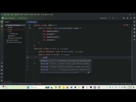 J204 1 Java 2 Interview Lesson 4