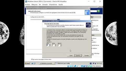 Configuracion DHCP VirtualBox