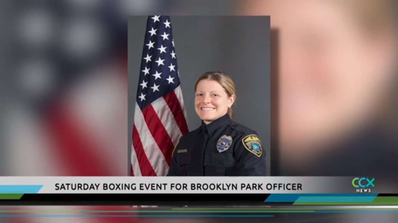 Charity Boxing Event benefits Brooklyn Park Officer - YouTube