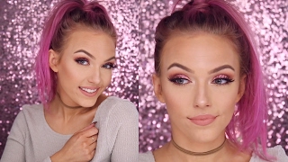 Valentine's Day Glam // Colourpop $5 Eyeshadows!! Valentine's Day Glam // Colourpop $5 Eyeshadows!!