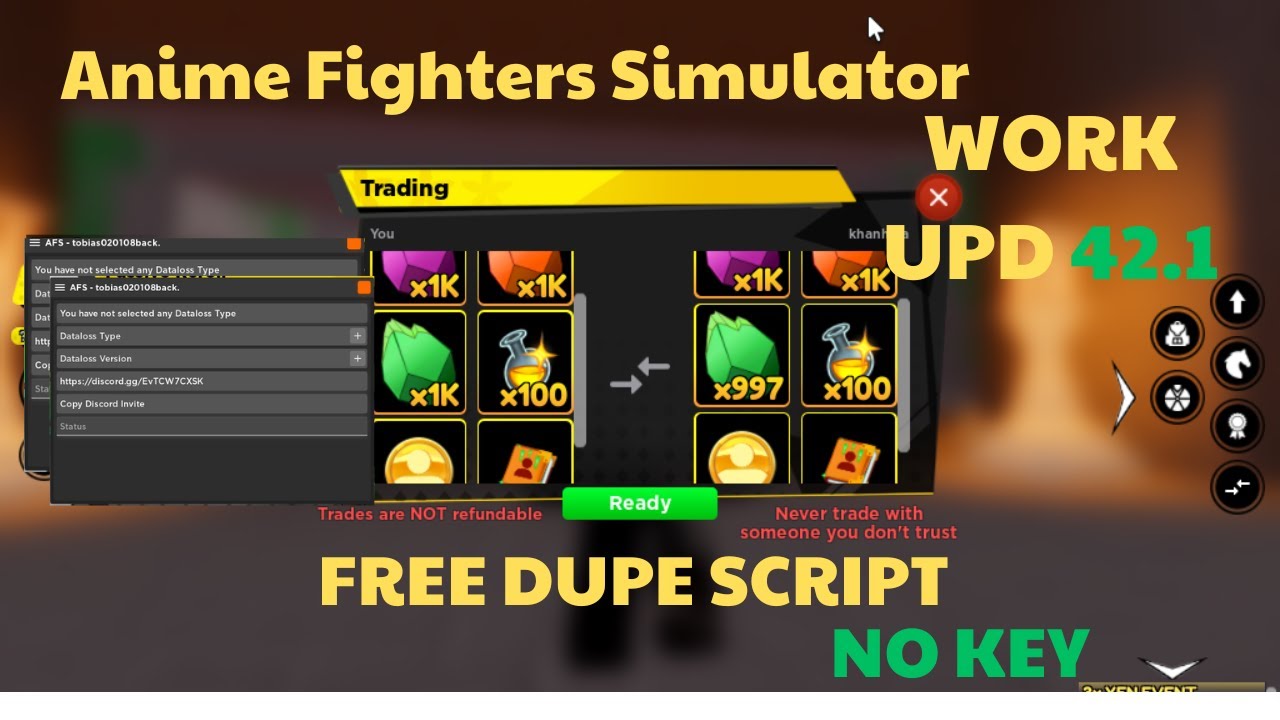 Anime Fighters Simulator Script/Hack [MOBILE/PC] [Hub / Dupe] [OP!!!!!]  *pastebin* - YouTube