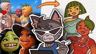 AI fruit videos suck. so I made my own Fruit OCs !!