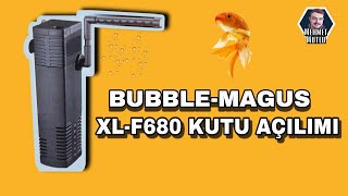 Bubble-Magus Xl-F680 Mini Akvaryum Iç Filtresi Kutu Açılımı