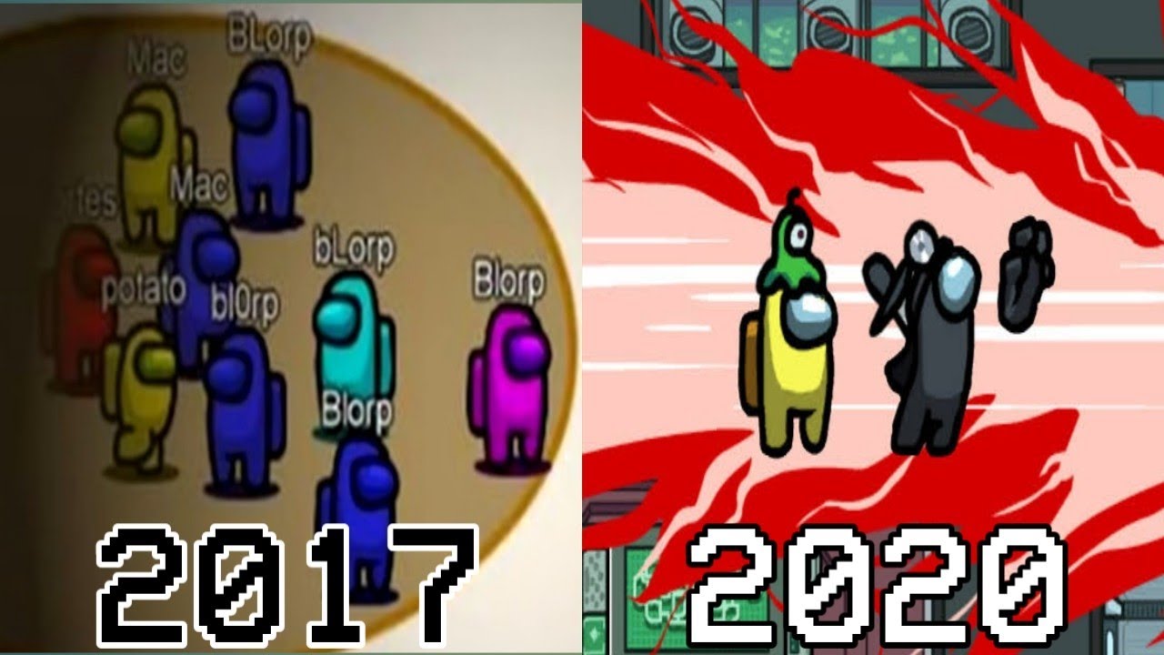 Evolution of Among Us in Games 2017-2020