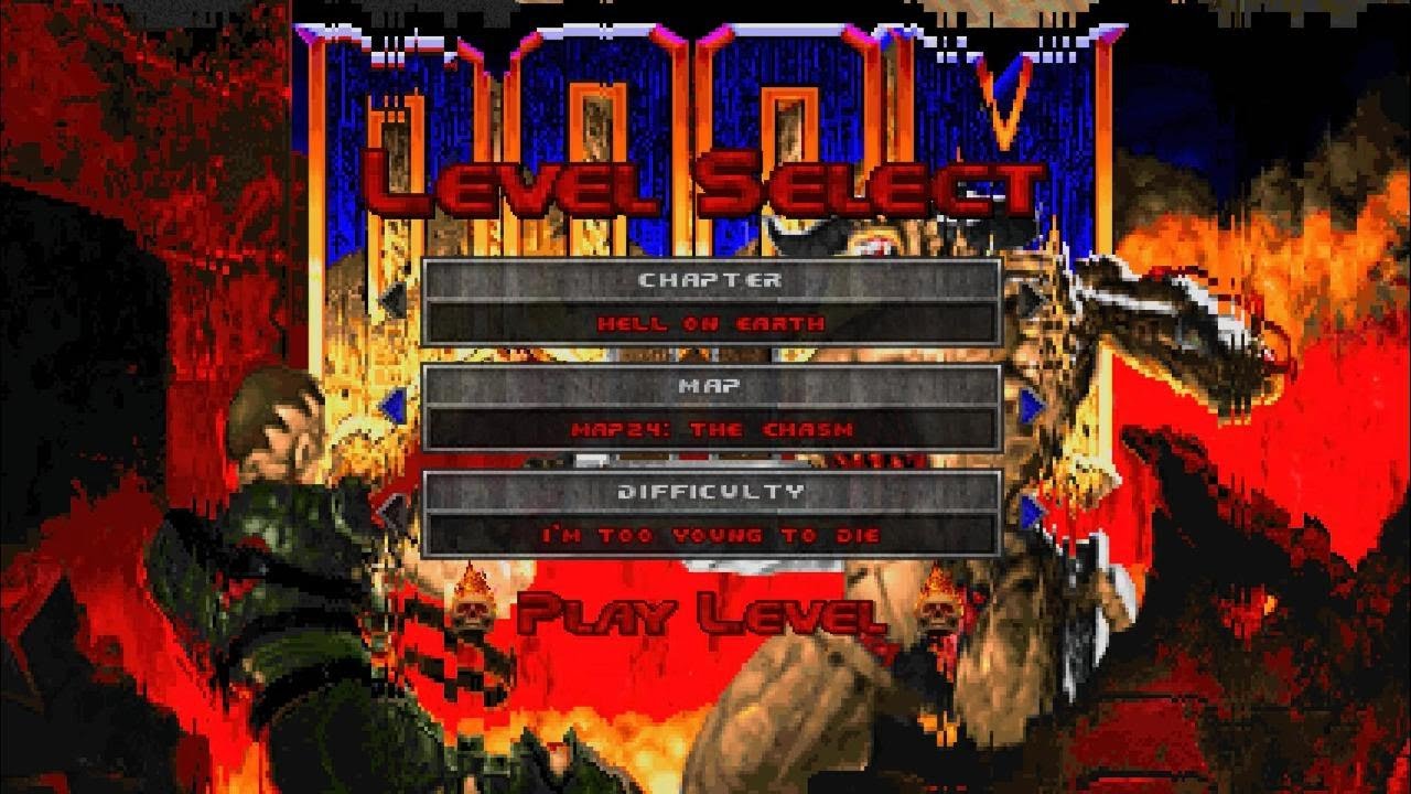 DOOM 2, The Chasm, 42 Seconds, World Record (PS5)