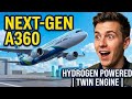 Next-Gen Airbus A360: A Conceptual Hydrogen Powered Twin Engine Disruptor