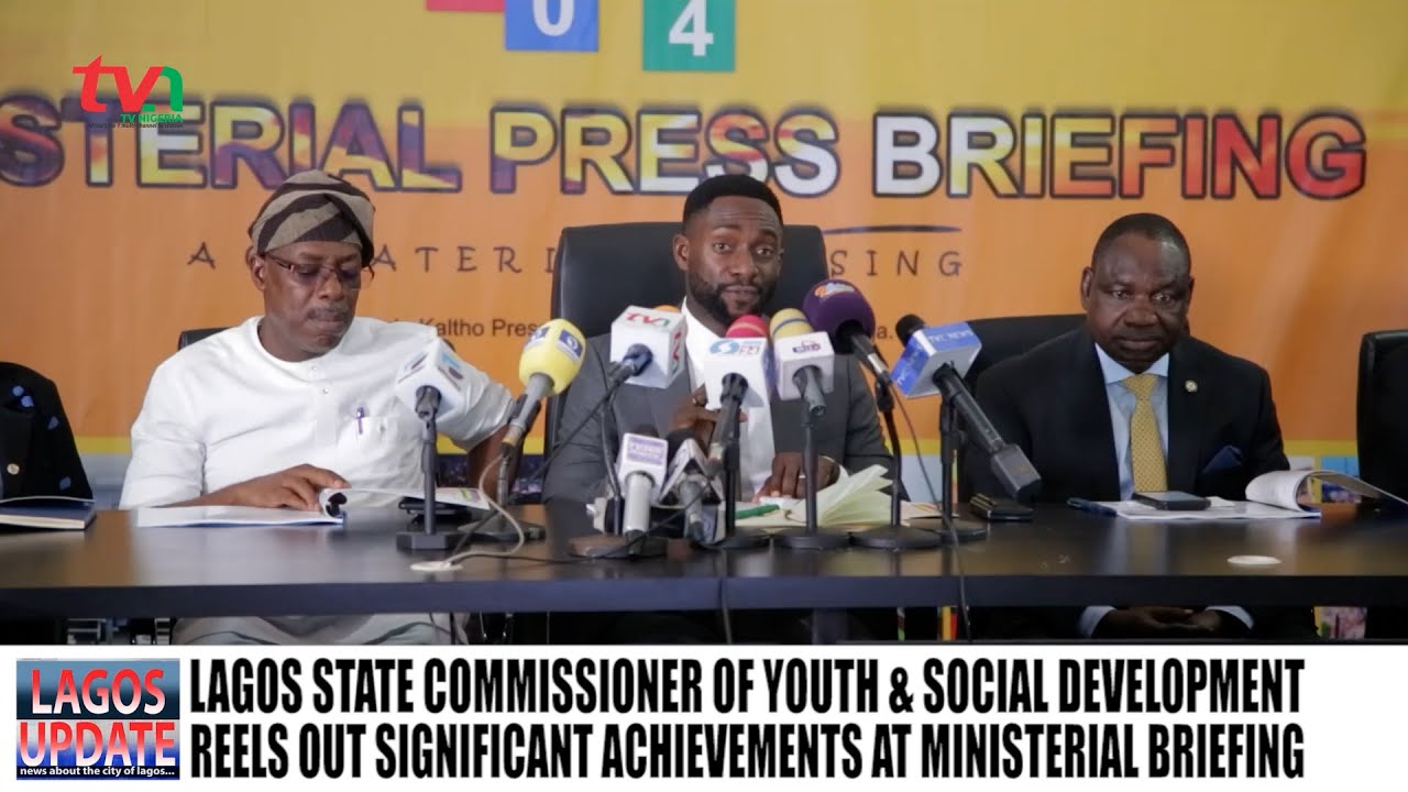 Commissioner for Youth & Social Development Gives Account of 1 Year Stewardship at 2024 Briefing