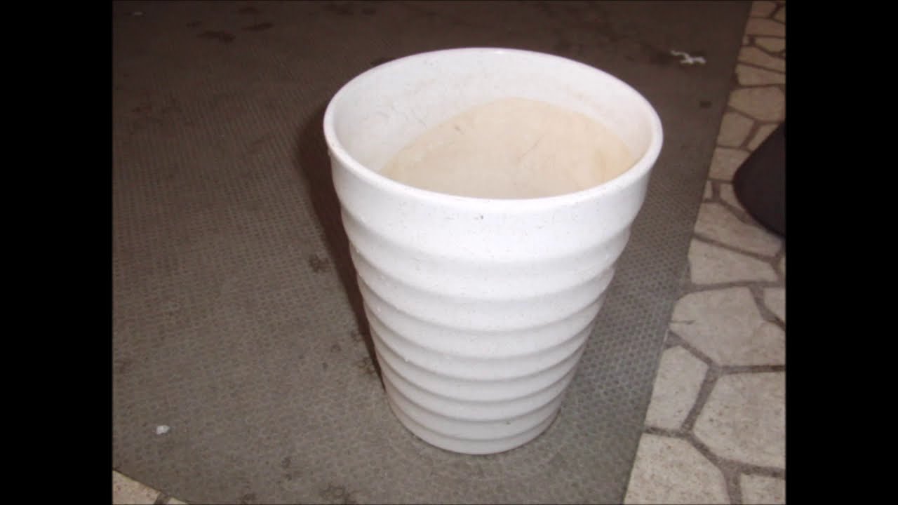 植木鉢で焼き芋を作ってみました