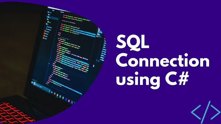 SQL Connection using a Class in C#