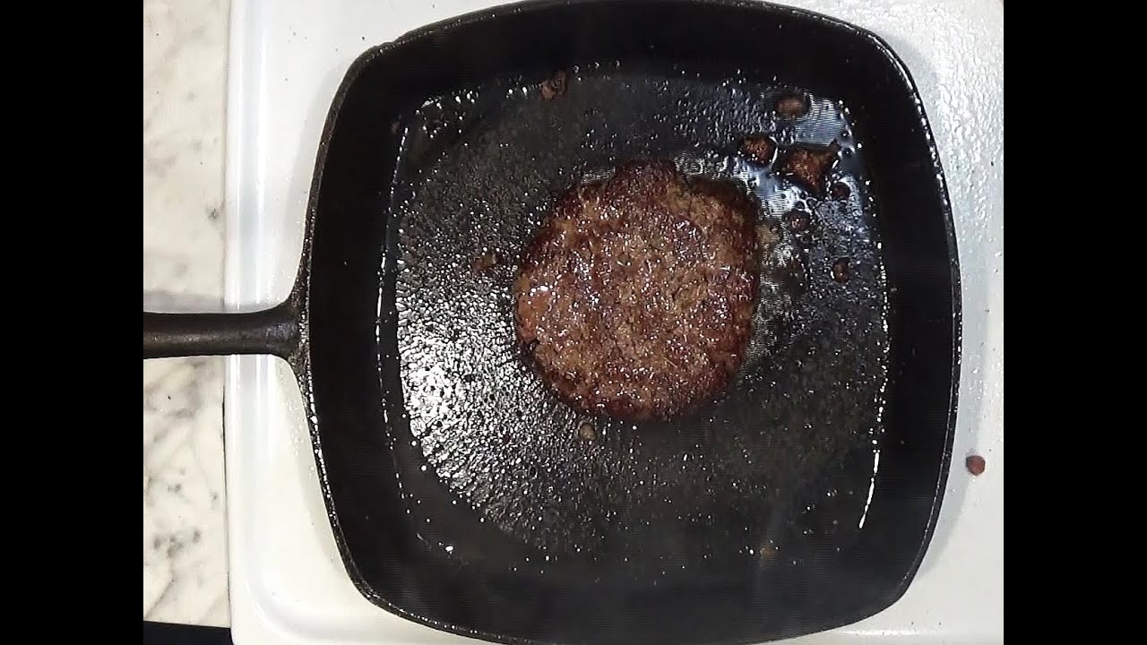 How to Make the Best Juicy Cast Iron Skillet Burgers - Home&Plate