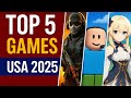 Top 5 Most Addictive Mobile Games in USA 2025 🎮🔥 | COD Mobile, Roblox, Genshin Impact &amp; More!