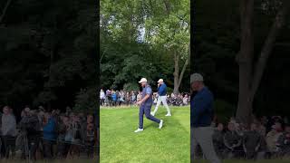 Rory McIlroy enjoys fans support at Wentworth, PGA 2025