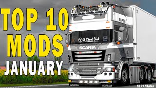 TOP 10 ETS2 MODS - JANUARY 2023 | Euro Truck Simulator 2 Mods