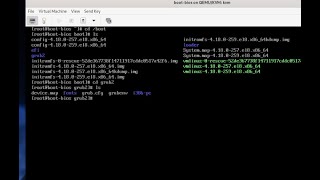 RHCSA v8 Practice Session:  Modify the system bootloader