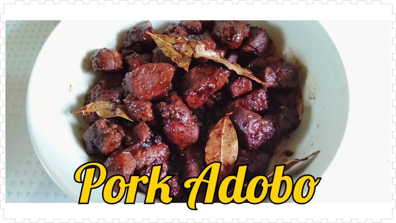 How to cook Pork Adobo Quick & Easy Recipe Mommy Zah YouTube