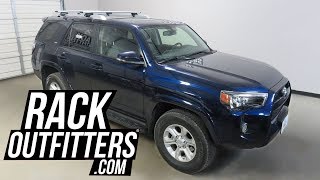 Order here:
https://www.rackoutfitters.com/thule-rapid-crossroad-silver-aeroblade-roof-rack-for-toyota-4runner-2010
this complete multi-purpose base roof rac...