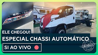 AO VIVO! CHASSI IVECO AUTOMÁTICO PARA MOTORHOMES SANTO INÁCIO JÁ ESTÁ NA FÁBRICA