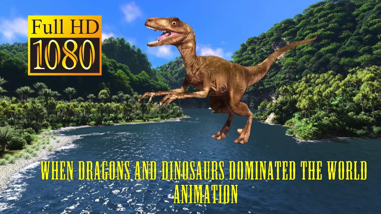 When dragons and dinosaurs dominated the world Animation HD YouTube