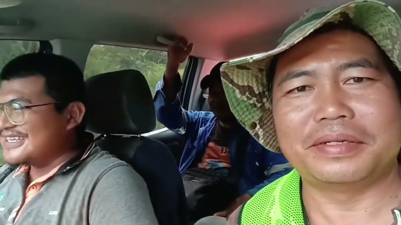 Kerja di sini berdekatan dengan sempadan negara  Brunei #highlights 