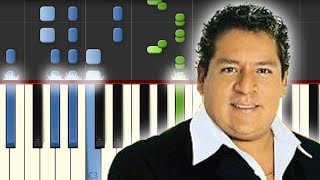 Video thumbnail of "Como Te Voy A Olvidar / Angeles Azules Piano Tutorial"