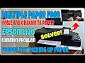 EPSON L120 Multiple Paper Feed Problem Solved 2021 | Tagalog