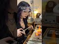 Get my handmade watches from the profile.🥹🖤#alt #gothgirl #goth #handmade #gothic