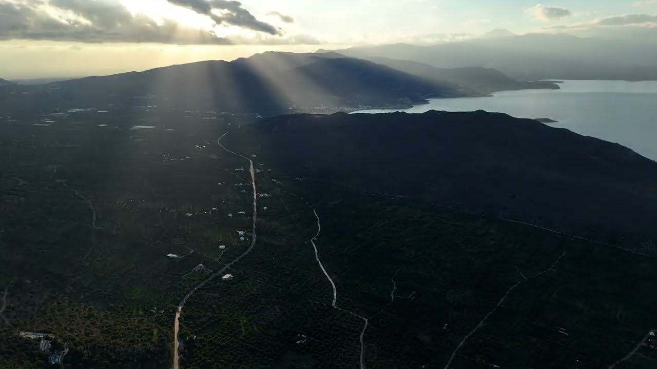 Καβούσι Λασιθίου - Κρήτης - 4K video