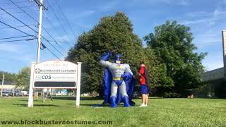 Batman Inflatable Unboxing First Ever Officially Licensed | BlockBuster Costumes
