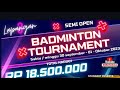 Prime Badminton Cup. Mix Double