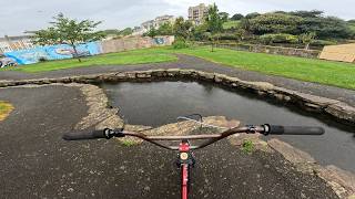 BMX GAPS IN THE RAIN + A NEW MTB TRAIL FIND
