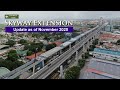 Skyway Extension Project update as of November 2020