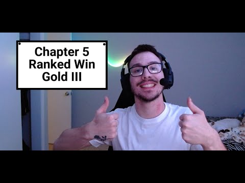 Chapter 5 Ranked Win Gold III (Fortnite)