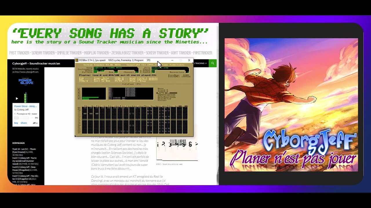 252. Indice n°1 (By Cyborg Jeff, 1996 -- unwanted cover of B.B.E. - Seven days and one week)