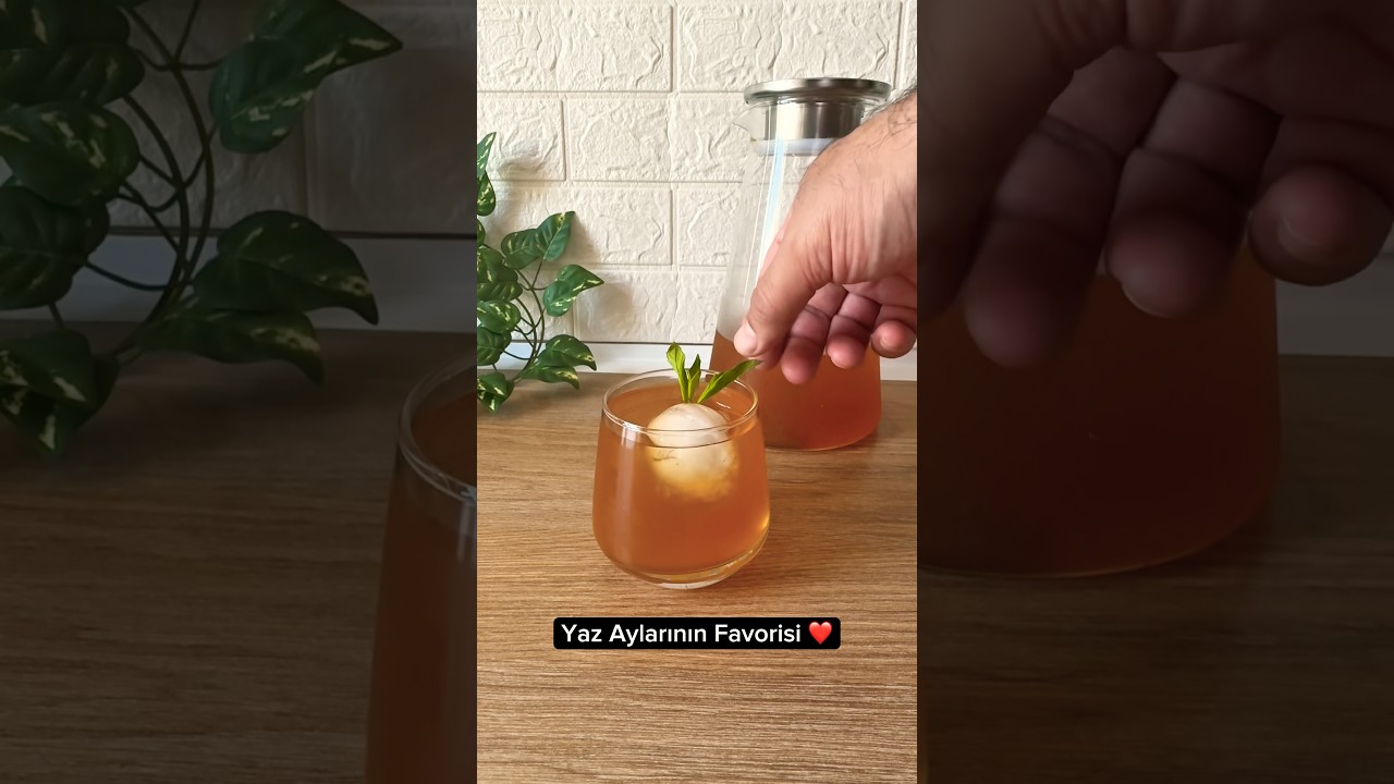 ŞEFTALİLİ SOĞUK ÇAY TARİFİ 👉