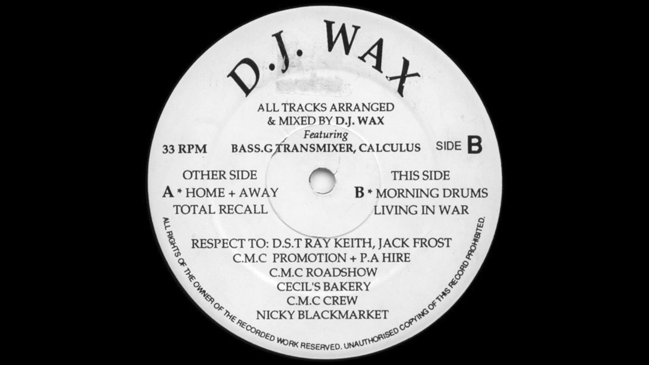 DJ Wax - Total Recall [1994]
