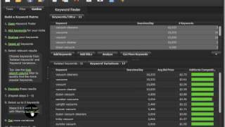 Build a Keyword Matrix